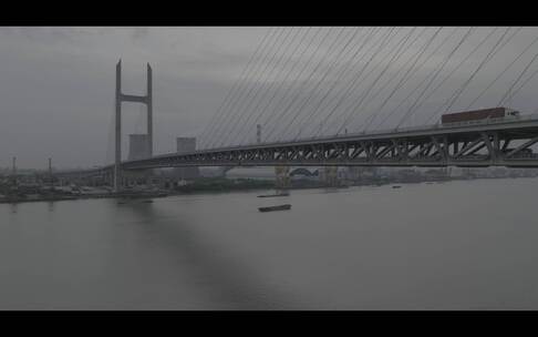 闵浦大桥航拍11（4K/50fps/灰档/降噪）