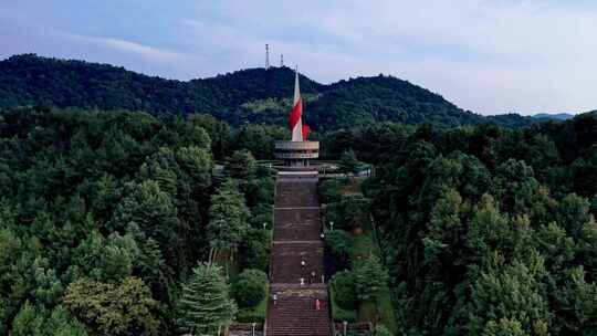 湘潭韶山城市风光航拍