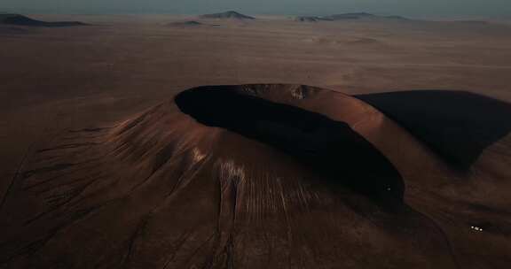 马蹄山火山航拍