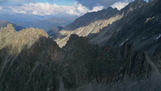 阿尔卑斯山，山脉，峰，游览杜勃朗峰