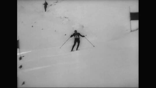 1964年冬季奥运会上奥地利人的下坡滑雪表演