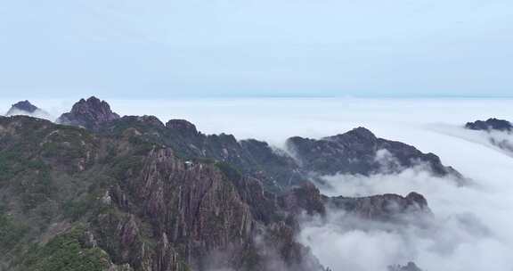 黄山云雾 仙境 云海 自然风光