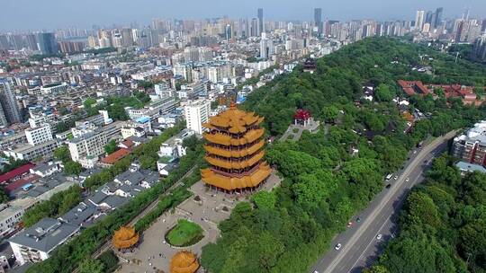 黄鹤楼拍摄素材