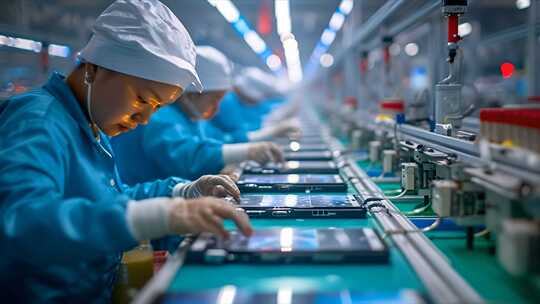 高端电子产品流水线 电子装配厂 科技企业