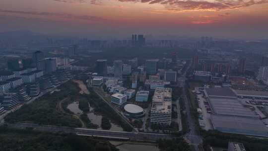 4K深圳坪山生物医药产业基地延时3