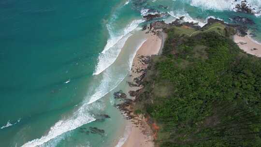 澳大利亚新南威尔士州拜伦湾碎头海滩绿松石
