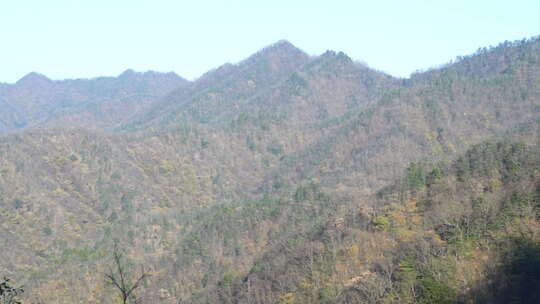 秦岭山水风景 秦岭 秋季 秦岭山脉