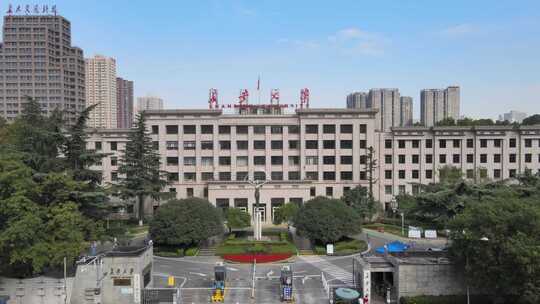 长安大学校园航拍