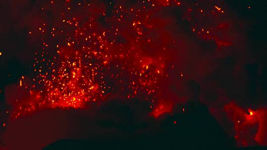 熔岩岩浆火山岩地质变化火山爆发自然灾害