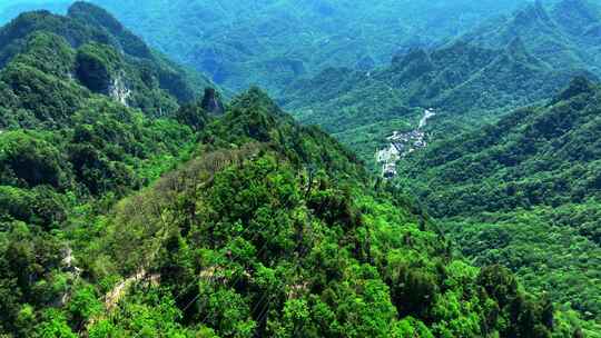 【航拍】武当山索道