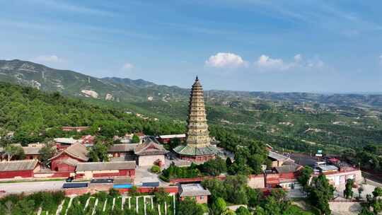 山西广胜寺飞虹塔实拍