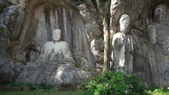 杭州吴山景区石佛院塑像