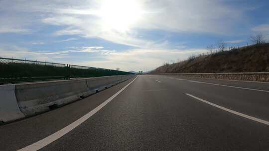 公路 车辆 行驶 移动 道路 自然风景