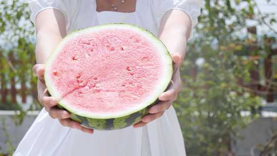 西瓜 夏天 立夏 吃西瓜