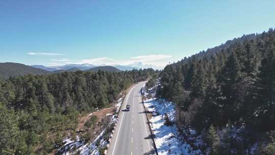 香格里拉森林公路国道