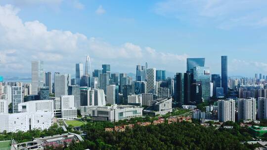 深圳南山高新技术产业园大景前进