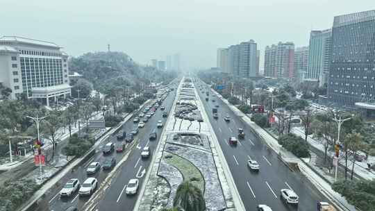 湖南冰冻雨雪天气