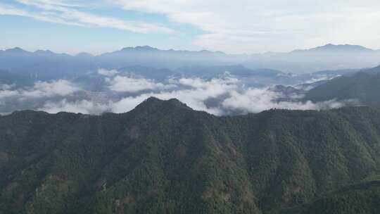 丽水遂昌山村航拍