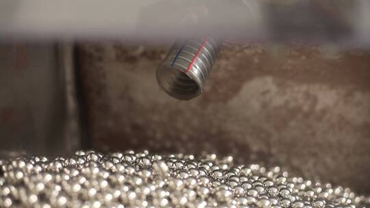 工业 钢球 生产 机器 制造视频素材模板下载