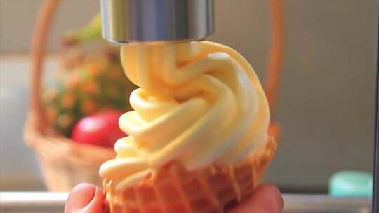 蛋卷冰淇淋制作宣传片