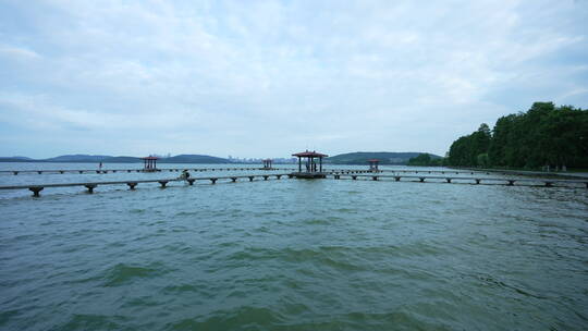 武汉东湖风景区听涛泳场