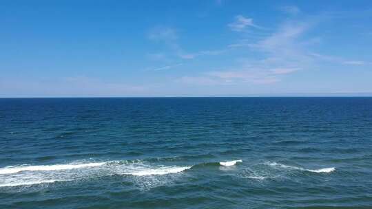 4K 大海水面波浪翻滚