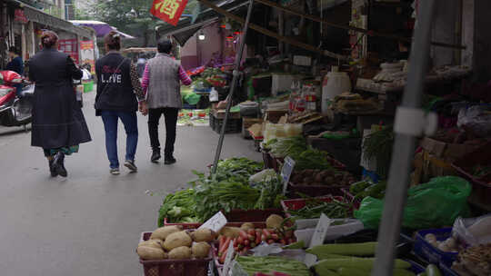 老街小巷农贸市场