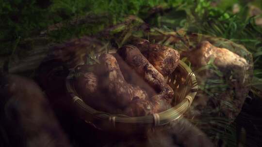 松茸刺身黄油松茸