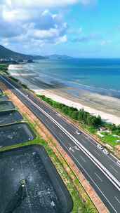 沿海公路 唯美海景 双月湾 大气海景