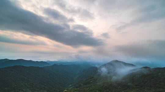 龙门南昆山天堂地云雾-4K-420-25P