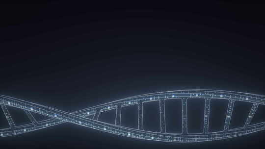 碳DNA分子模型