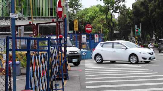 台湾台北市繁华的街道