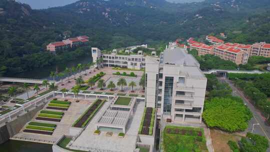 航拍厦门国家会计学院