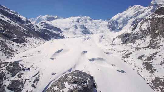 山，顶部，山顶，雪