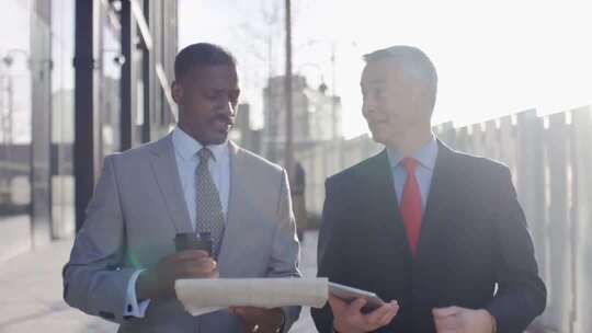 国际合作商业沟通项目洽谈光明的未来