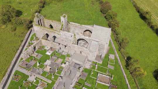 Corcomroe Abbey，中世纪，