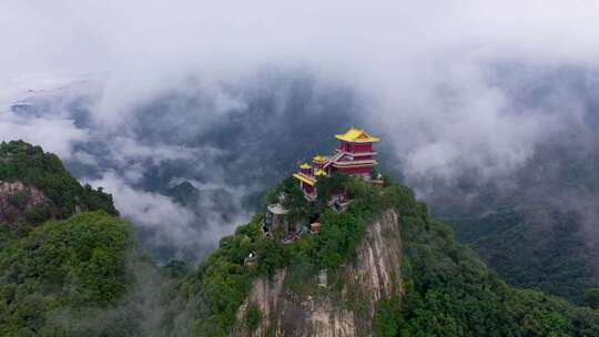 南五台山 钟南山 秦岭 云海 日出 云彩 蓝天