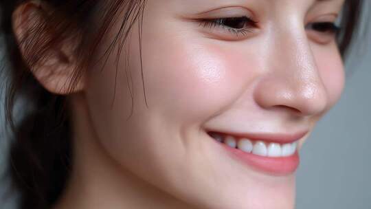 自信笑容展现迷人魅力