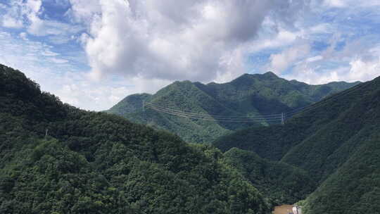 秦岭延时秦岭云海云层之上云海秦岭自然风光