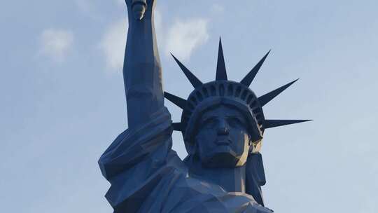 自由女神像雕塑视频素材