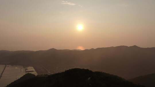 广东汕头航南澳岛日出大海朝霞