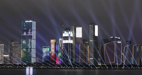 杭州第19届亚运会 亚运会开幕式灯光秀