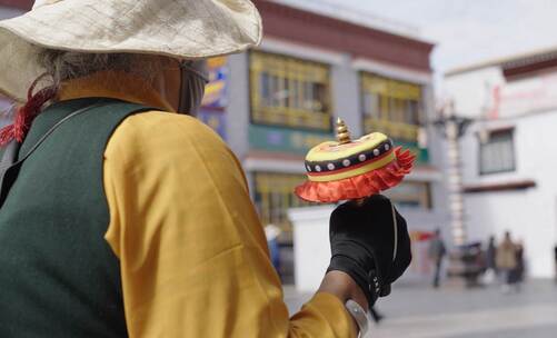 西藏拉萨人文唯美镜头布达拉宫八廓街纳木错