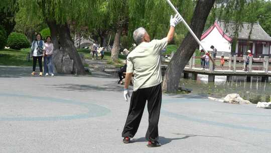 可用于城市宣传片的市民风貌