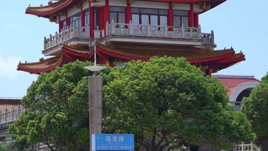 奉贤海湾旅游区 寺庙 寺院 庙 宗教