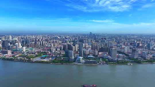 上海黄浦江 浦西滨江 渔人码头