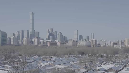 北京冬天雪景 北京冬季