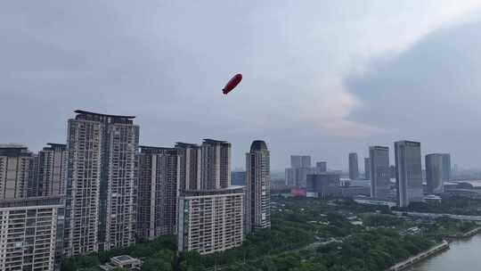 中国广东省广州市海珠区琶洲大桥全景