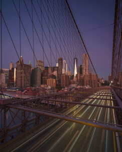 布鲁克林大桥延时摄影