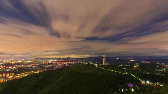 泉州紫帽山延时摄影